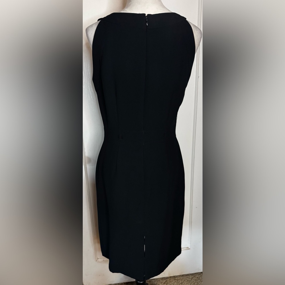 Tahari Pencil Midi Dress Racerback Sleeveless Business Office Professional - Picture 5 of 9